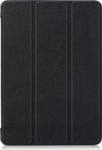 Shop4 - Geschikt voor Lenovo Tab E10 Hoes - Smart Book Case Zwart