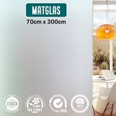 Homewell Raamfolie HR++ 70x300cm - Zonwerend & Isolerend - Anti inkijk - Statisch - Matglas