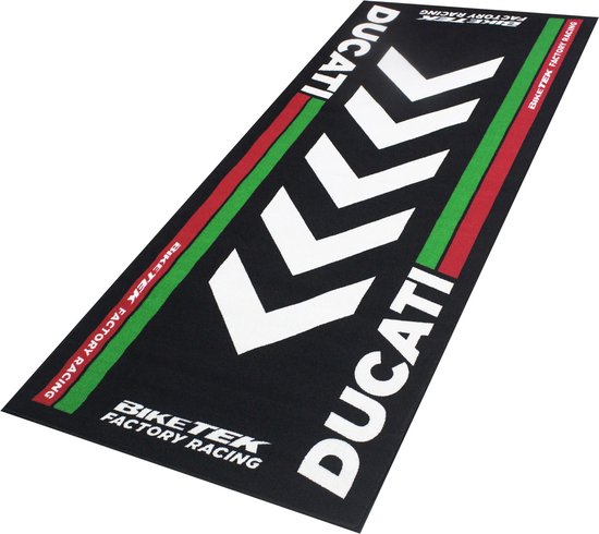 BikeTek Tapis de garage Ducati - Moto - Tapis de protection - Logo Ducati -  Gadget moto | bol