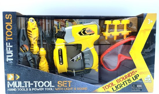 Tuff Tools - Speelgoedgereedschapsset