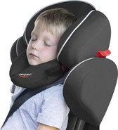 Kids Basic - Kinderslaapkussen / nekkussen met steunfunctie - Kinderzitjeaccessoire als basisversie voor auto/fiets/reizen - Voorkomt kantelen van het hoofd tijdens de slaap
