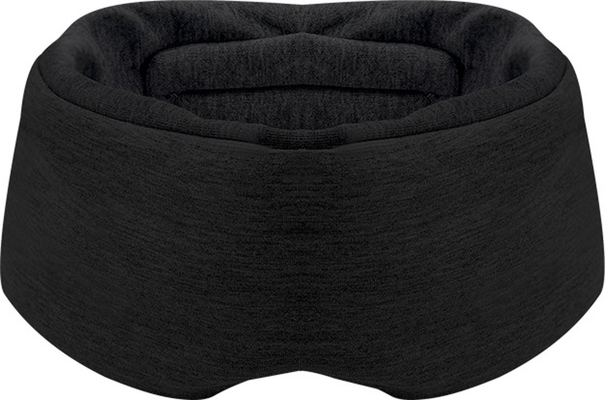Bol.com Luxe Slaapmasker - Vrouwen - Kinderen - Mannen - 100% Verduisterend - Zwart aanbieding
