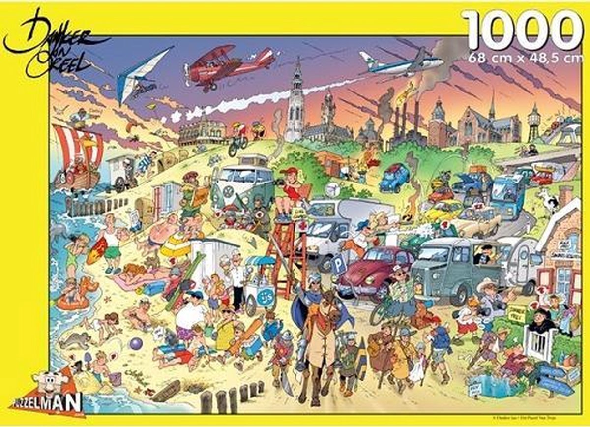 Strand - Danker Jan Puzzel (1000 stukjes)
