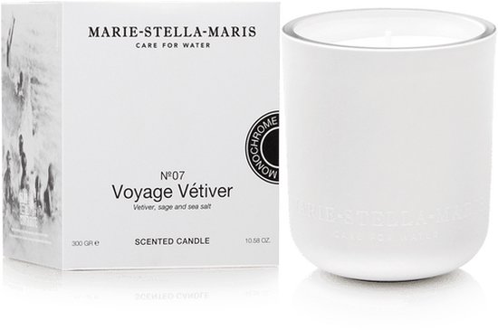 Marie-Stella-Maris Luxe Geurkaars (navulbaar) No.07 Voyage Vétiver - 300 gr