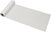 Chaks Tafelloper op rol - witte glitter - 30 x 500 cm - polyester