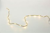 Chaks Lichtsnoer/lichtverlichting - jute - warm wit - 160 cm - touwverlichting