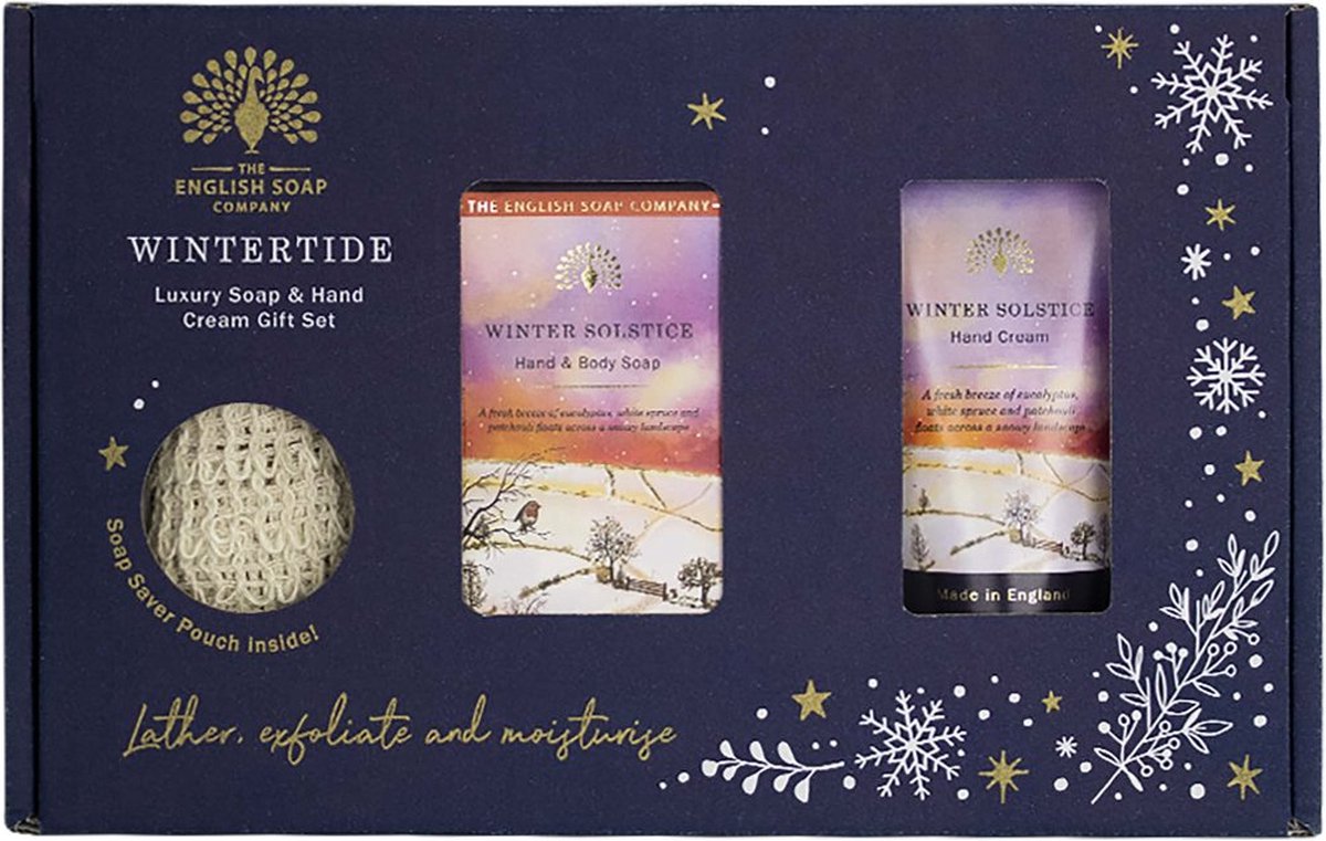 Goedkoopste Winter Solstice geschenkset hand & body soap