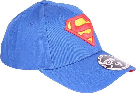 Casquette Superman – Logo bleu