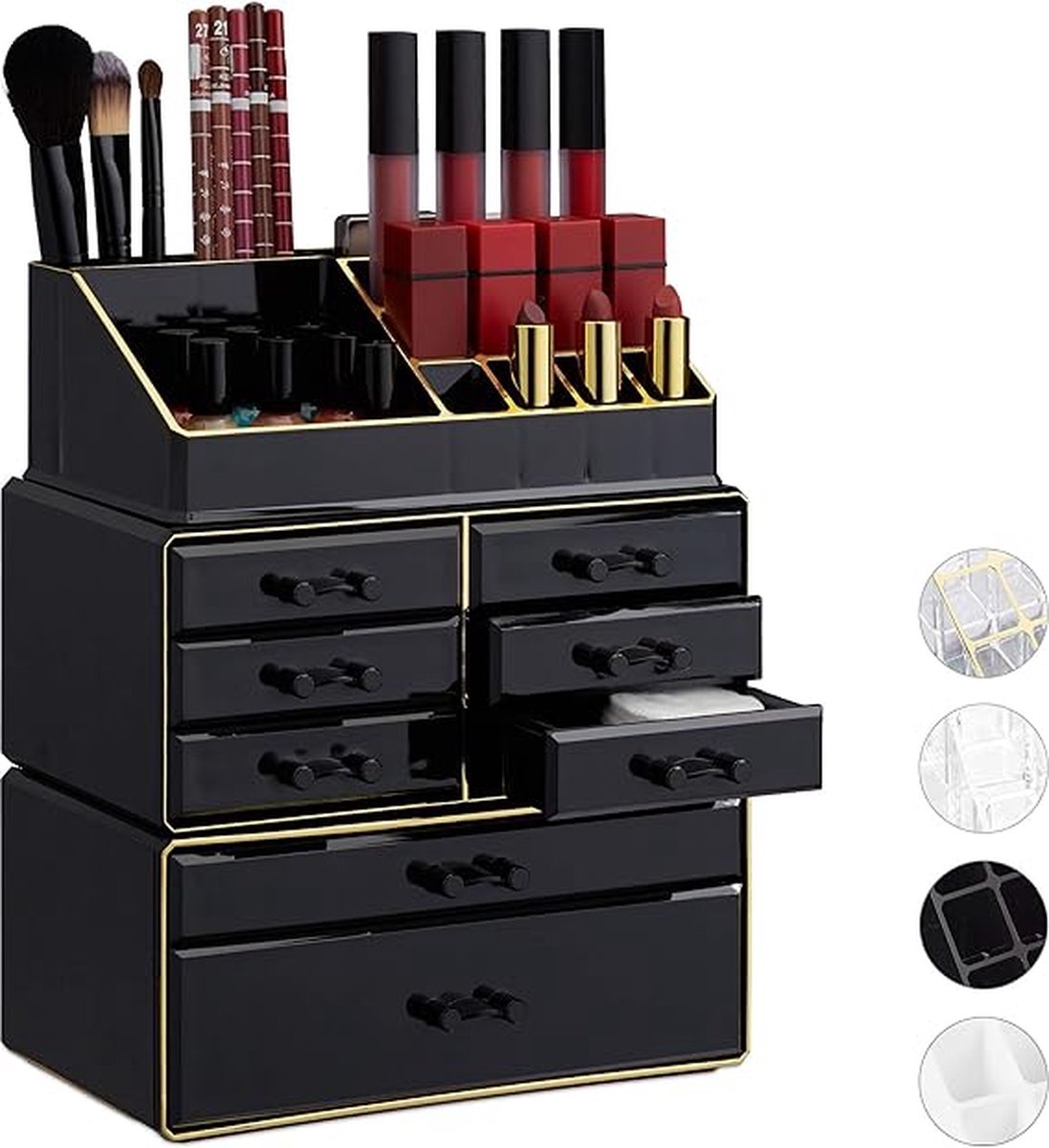 Make-uptafel parfumorganizer osmetics organizer for storage cosmetica-organizer voor opslag