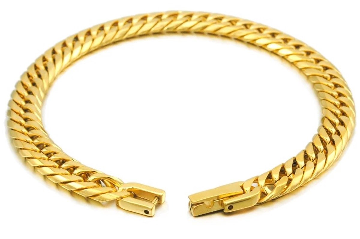 YADOCA Heren Armbanden Stapelbare Armband voor Mannen Manchet Slang Touw Cubaanse Schakel Ketting Armband Set 19/21cm Heren Sieraden Cadeaus voor Vader Vriendje Echtgenoot Zoon, 21cm, Roestvrij staal