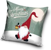 Kussenhoes - polyester 40x40 cm - Merry Christmas