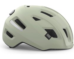 MET E-Mob Fietshelm Mannen & Vrouwen - Fietshelm E Bike Volwassenen - Maat L (58-61cm) - NTA8776 - Moss Gray