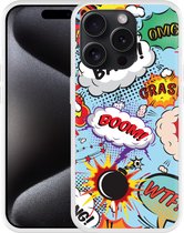 Cazy Hoesje geschikt voor iPhone 15 Pro Max Comic