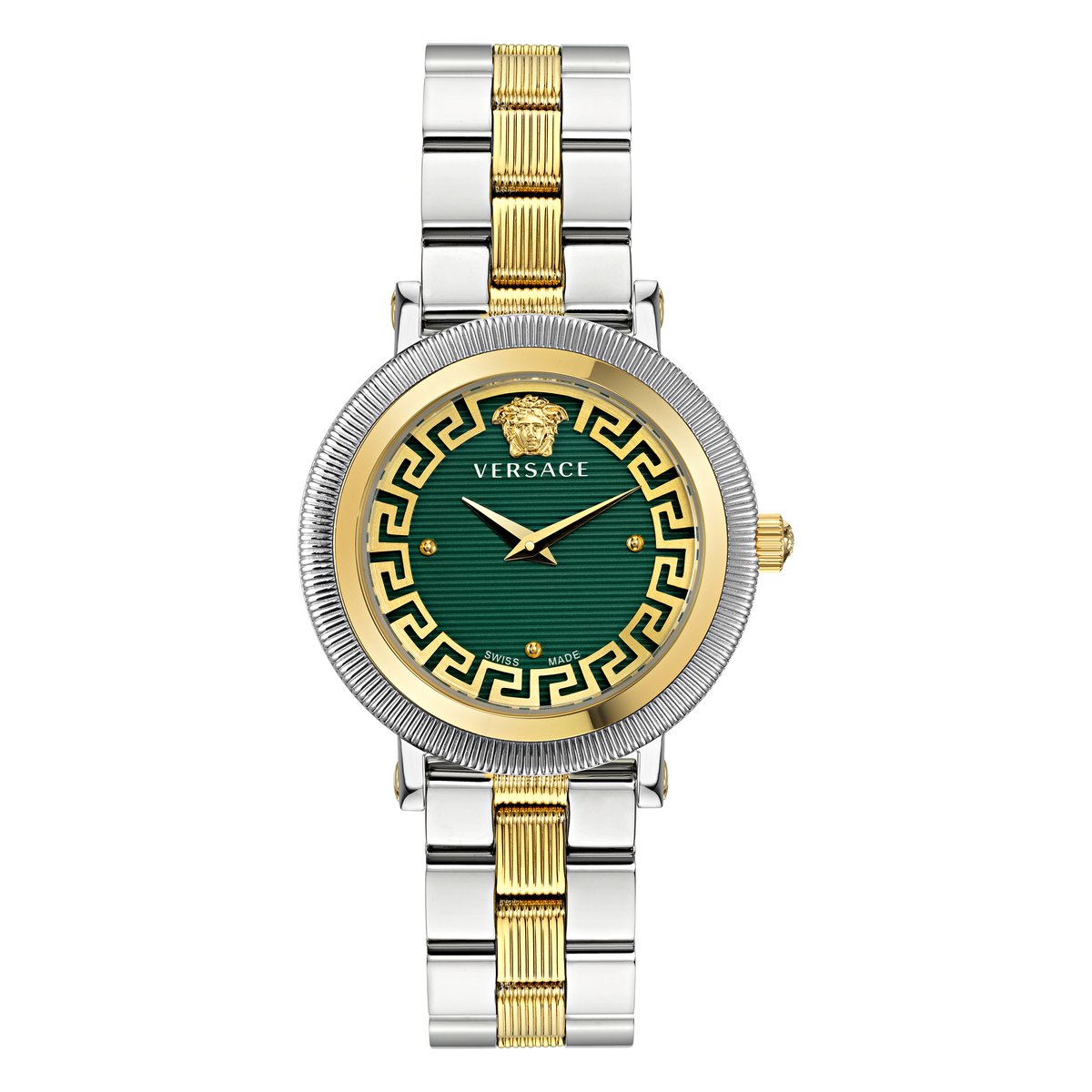 Versace Greca Flourish VE7F00523 Horloge - Staal - Multi - Ø 35 mm