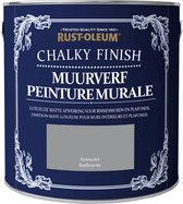 Rust-Oleum Chalky Finish Muurverf Antraciet 2,5 liter