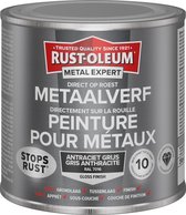 Rust-Oleum Métal Expert Peinture Directe sur Métal Rouille 250 ml - RAL 7016