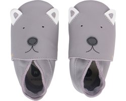 Bobux Soft Soles slofjes voor baby's - grijs