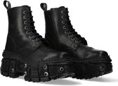 New Rock - M-WALL083C-S7 Enkellaars - 41 Shoes - Zwart