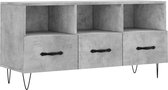 vidaXL-Tv-meubel-102x36x50-cm-bewerkt-hout-betongrijs