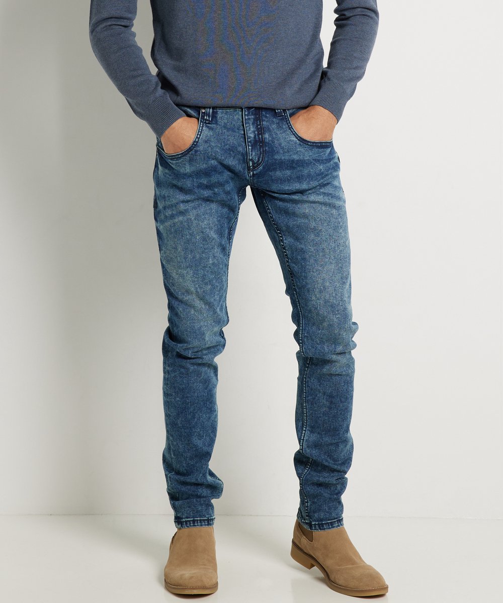 TerStal Porto Nova Slim Fit Ultraflex Jeans (blauw) Blauw In Maat 36