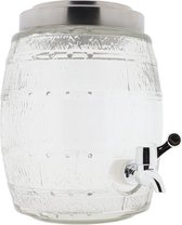 Theethermoskan met vintage bloemenpatroon, ingebouwde infuser, thermoskan en theepot, mini-hete koffiepot, roestvrijstalen thermische karaf met deksel voor warme dranken 1000 ml (geel