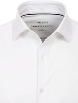 Venti Jerseyflex Overhemd Wit Modern Fit 123963800-000 - XXL