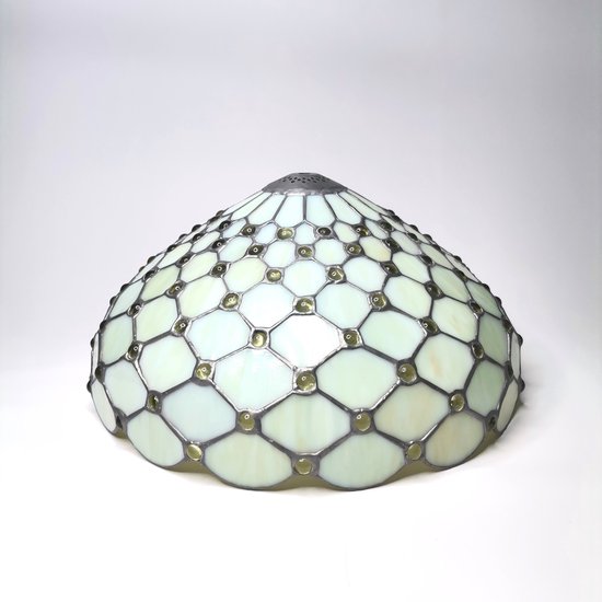 Tiffanykap met Parels 36cm diameter
