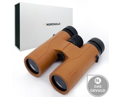 Nordwald® 10x42 Waterdichte Verrekijker Cognac- Gasgevuld