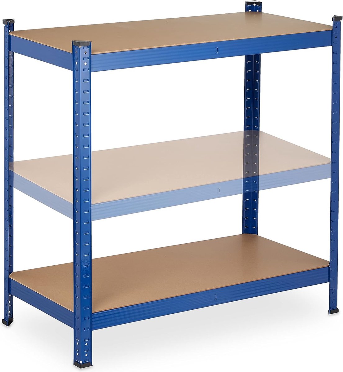 2x stellingkast metaal, HBD: 150 x 75 x 30 cm, draaglast: 875 kg, 5