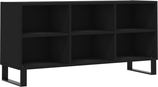 vidaXL-Tv-meubel-103,5x30x50-cm-bewerkt-hout-zwart