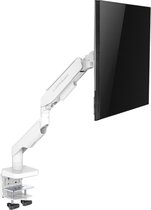 Bol.com GAME HERO® Monitor arm 1 Scherm - Monitorbeugel - 17-49 inch (20kg) - Wit aanbieding