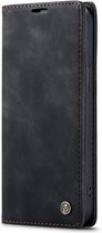 Caseme - Bookcase Zwart - Apple Iphone 14 Hoesje