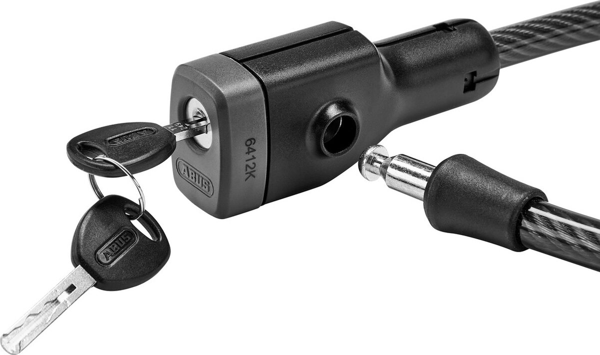 ABUS kabelslot Racer 6412K - fietsslot - stalen kabel met kunststof omhulsel - ABUS-Security Level 4 - 120 cm – foto 6