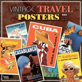 Vintage Travel Posters Kalender 2024