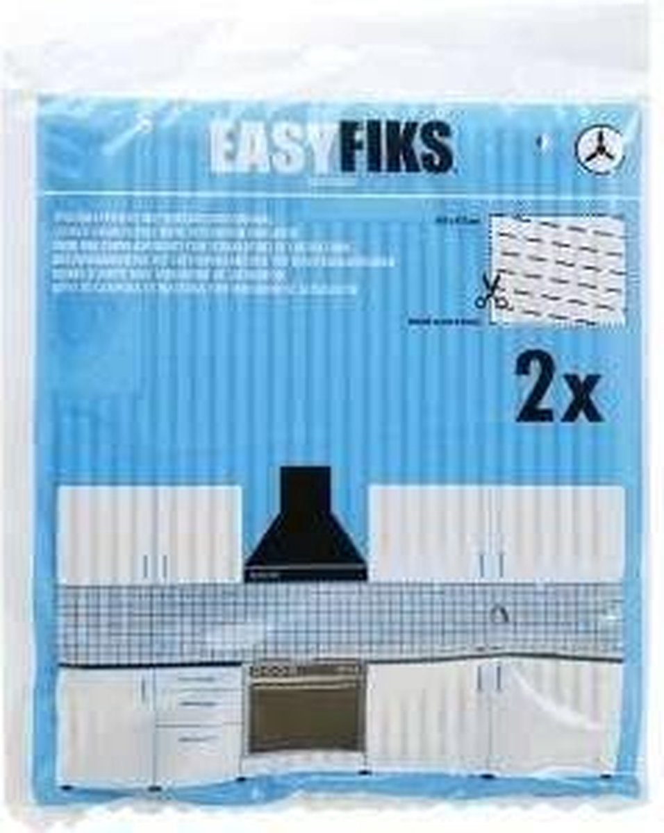 UNIVERSEEL - DAMPKAPFILTER EXTRA DUN 2 X 47x57