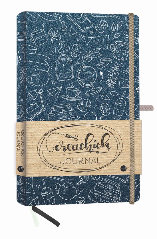 Creachick Bullet Journal blauw