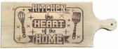Houten serveer - tapas - plank Kitchen - home - heart -