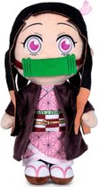 Nezuko Kamado - Demon Slayer Pluche Knuffel 30 cm {Anime Manga Plush Toy | Speelgoed knuffelpop voor kinderen jongens meisjes | Dragon Ball Z, Naruto, One Piece, My Hero Academia}
