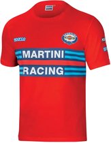 Sparco T-Shirt Martini Racing - Rood - Race t-shirt Martini Racing maat L