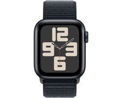 Apple Watch SE 2023 - GPS + Cellular - 40mm - Midnight Aluminium Case with Midnight Sport Loop