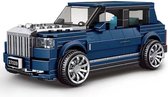 Rolls Royce Cullinan + Showcase Luxe Auto Bouwpakket | LEGO® Creator City Compatible | 470+ Bouwstenen | Toy brick Lighting