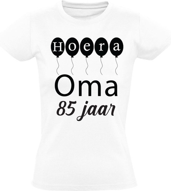 Wit sweet 16 verjaardags kado t-shirt / outfit voor dames M - Sweet 16