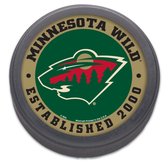 Minnesota Wild - Ijshockey puck - NHL Puck - NHL - Ijshockey - NHL Collectible - WinCraft - OFFICIAL NHL ijshockey puck - 8*3 cm - all teams - nhl hockey - Wild Puck - Minnesota hockey - Wild Puck minnesota