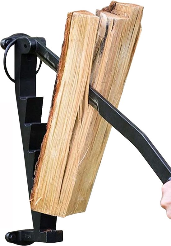 Houtklover - Zwart - Houtsplitter - Houtsplijter - Houtkliever - Openhaard Hout van Woodox — afbeelding 3