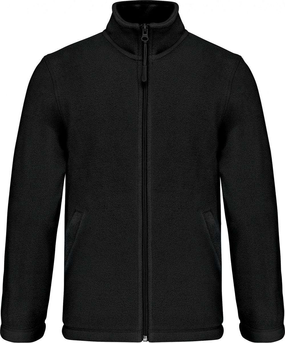 Kariban Microfleece met rits kind K920 – 10/12 Y Zwart