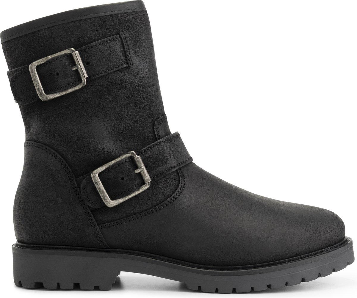 Travelin' Vattrup Dames - Laarzen - Suede - Zwart