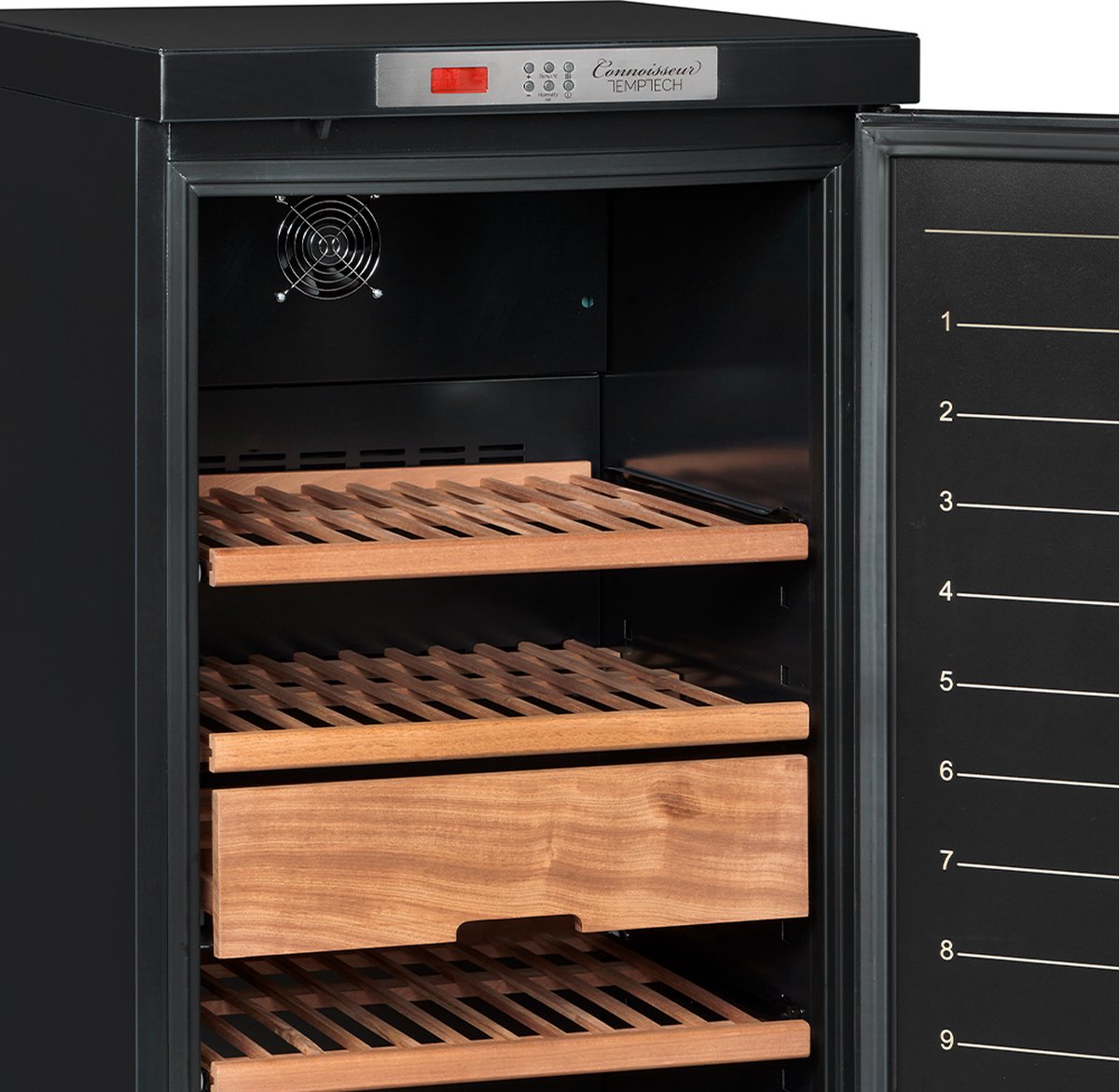 Temptech Connoisseur Wijnbewaarkast - TCON150SYBR - 1 Zone
