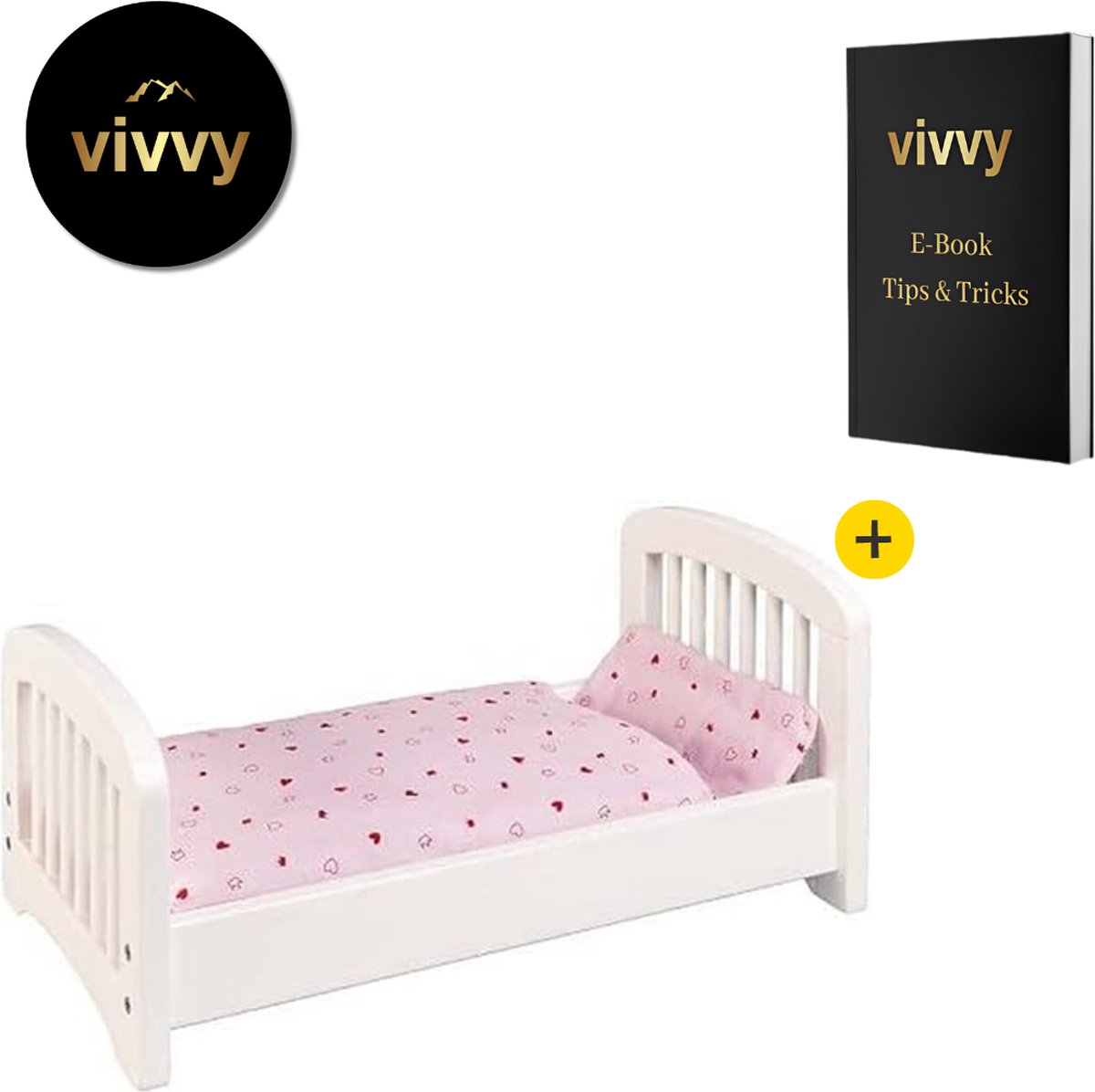 Bed Voor Babypoppen,Miniatuur Poppenhuis Tent,Speelgoed Bed Voor