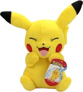 Pokemon Pluche knuffel - Pikachu Happy 20cm