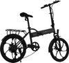 Bohlt R200 Elektrische Vouwfiets - 280Wh accu - 6 versnellingen - Zwart